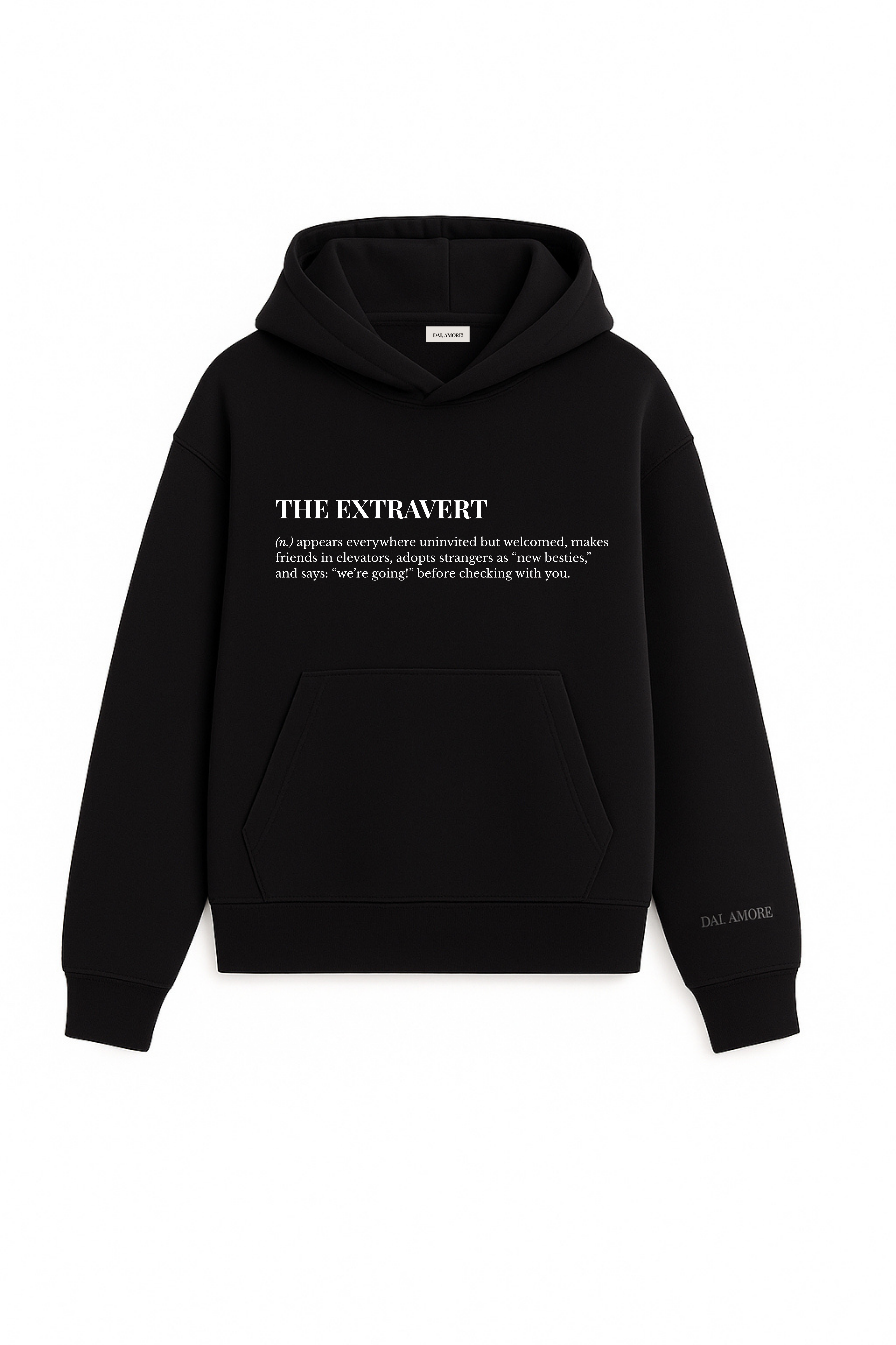 HOODIE "THE EXTRAVERT"